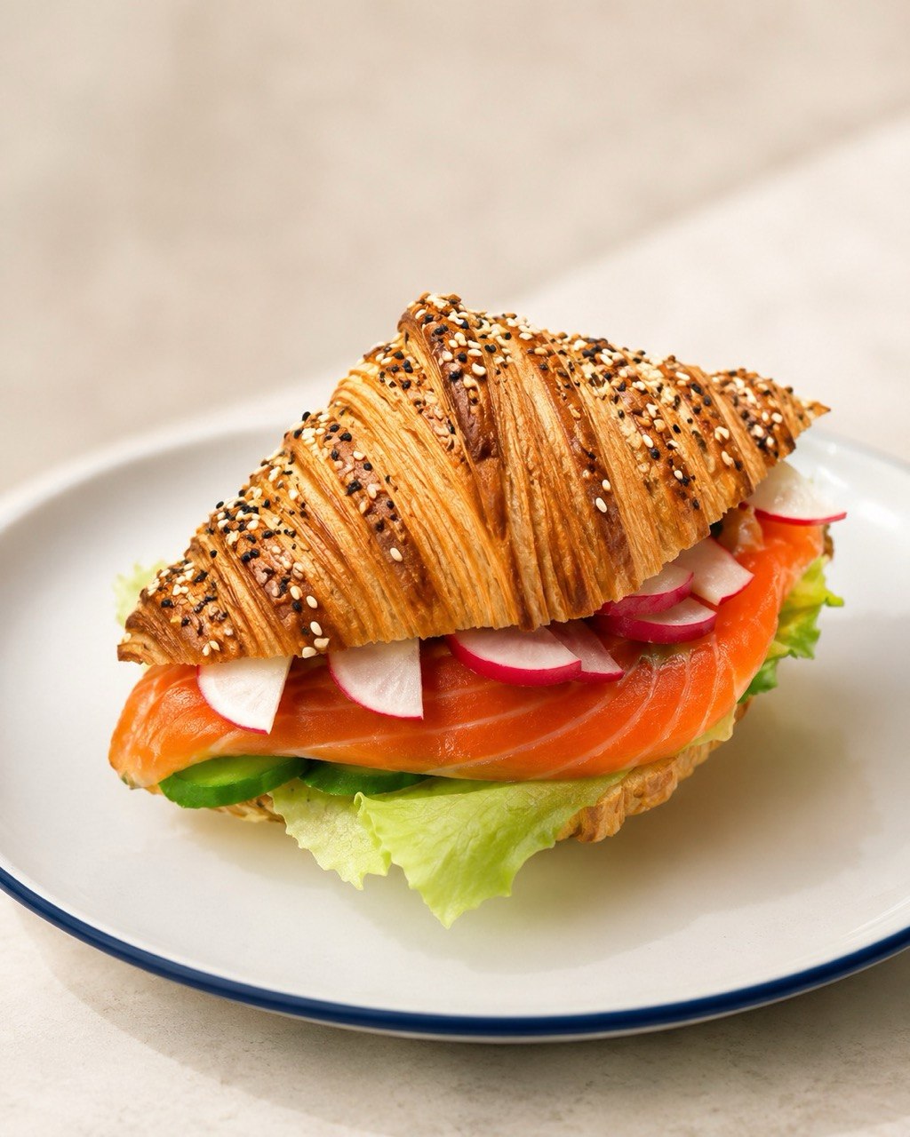 Salmon Croissant